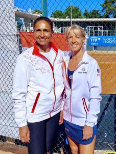 Sylvia Haslgruber starke Dritte bei der Tennis-Team-WM